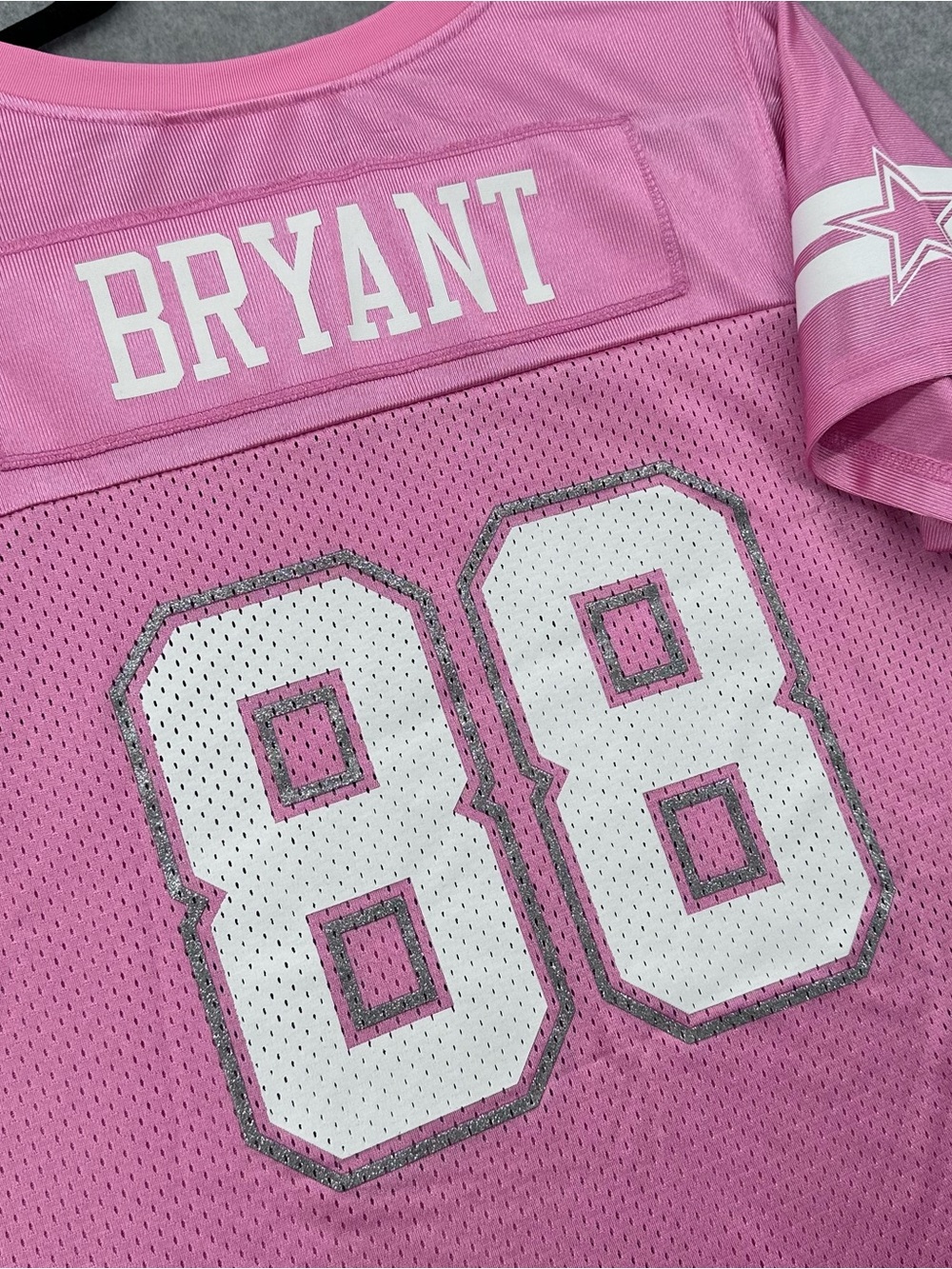Dallas Cowboys Authentic Dez Bryant 88 Jersey - Pink/Women’s